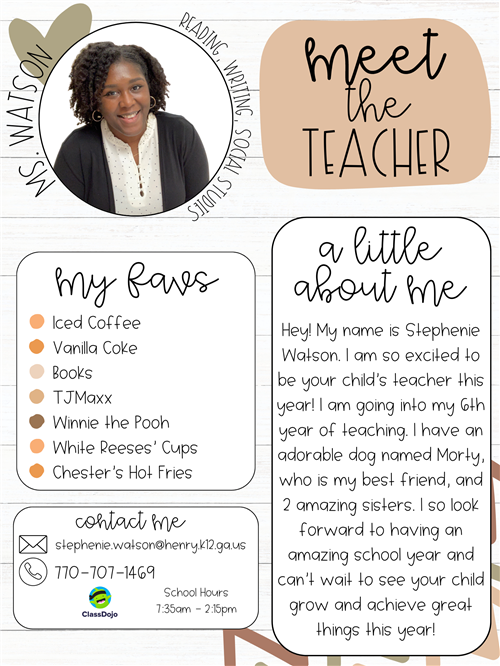 Teacher Bio